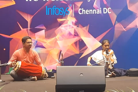 Corporate event violin performance India